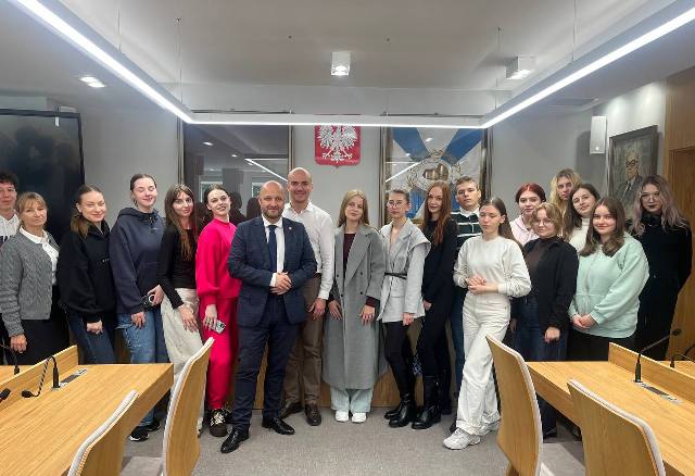 Учасники академічної мобільності з ректором університету